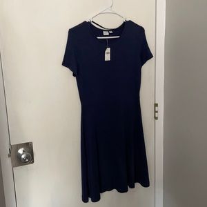 Blue swing dress